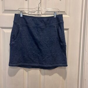 Freedom Trail Skort Womens Large Blue Athletic Casual Pockets‎ Mini Skirt